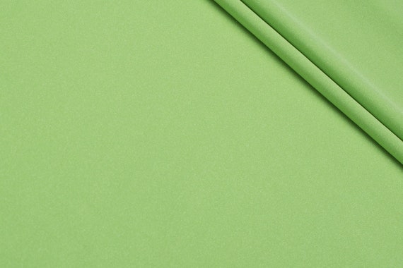 Light Green Spandex Fabric Shine Swimwear Fabric Material Shiny