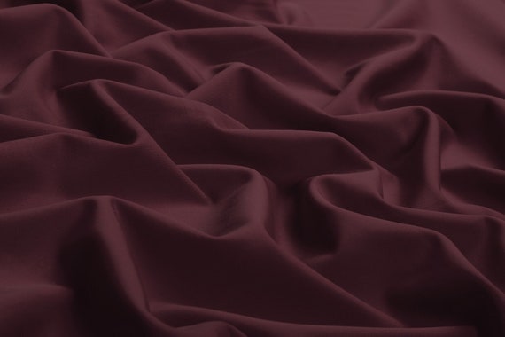 Burgundy Swimwear Fabric Nylon Spandex Fabric Material 4 Way