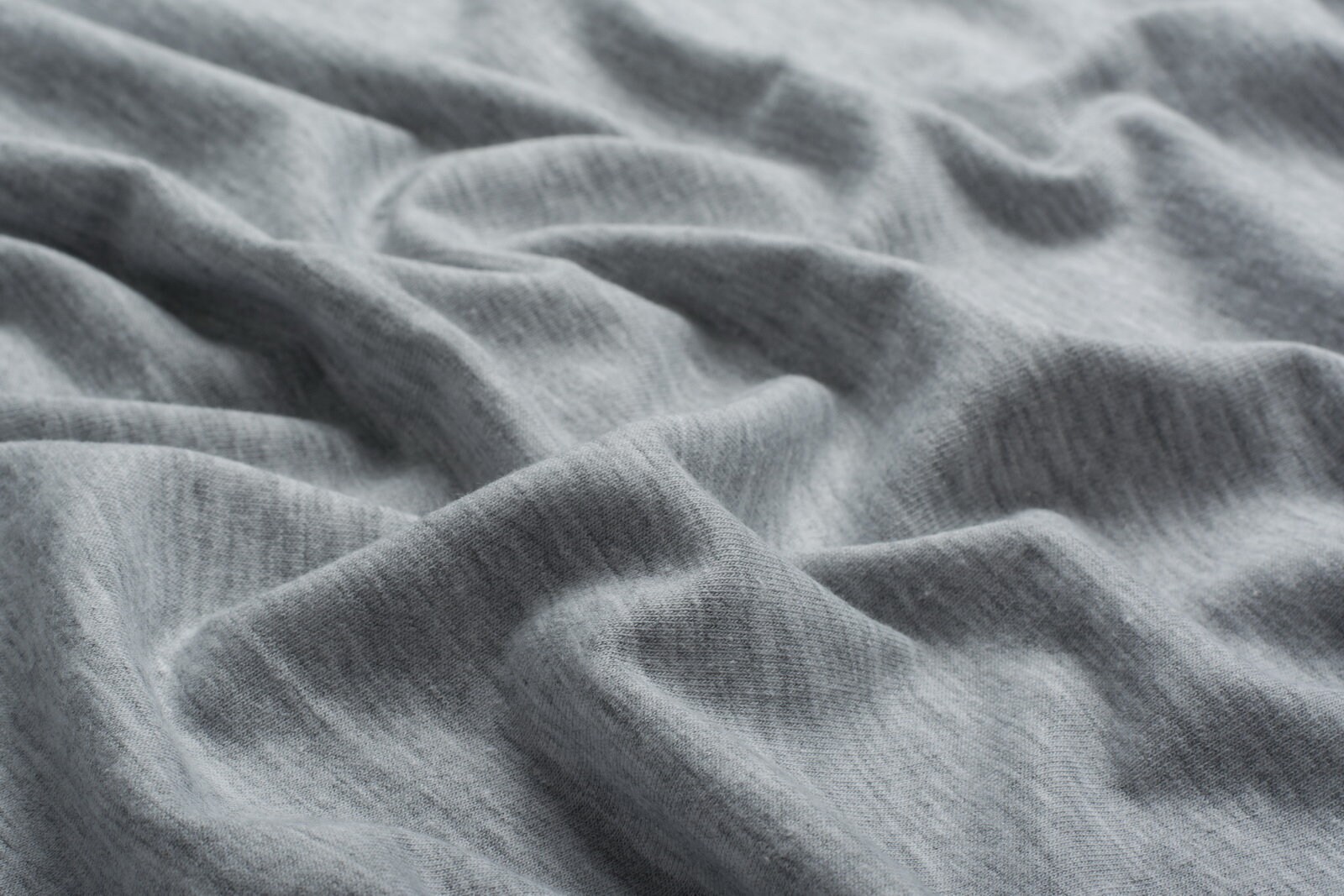 Gray melange cotton fabric by the yard 180cm 70 inch width Etsy