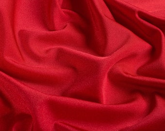 Swimwear fabric Dark red spandex fabric Shine Nylon spandex Stretch fabric Cosplay fabric 140cm 55" wide