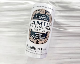 Familienunternehmen Beer Co Bierdosenbecher, Familienunternehmensbecher, Bierdosenbecher, Jensen Ackles Becher, übernatürlicher Becher