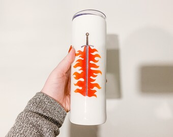 Throne of Glass Terrasen Tumbler, Terrasen Tumbler, TOG Tumbler, Sarah J Mass Tumbler, Throne of Glass Tumbler