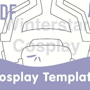 Voltron Bayard Cosplay Template