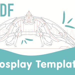 Childe’s Elegy for the End Bow Cosplay Template