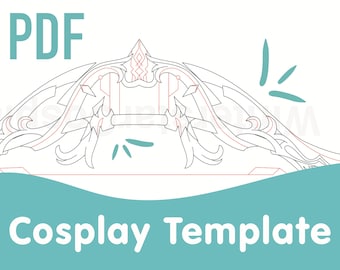 Childe’s Elegy for the End Bow Cosplay Template