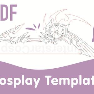 Thundering Pulse Bow Cosplay Template