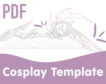 Thundering Pulse Bow Cosplay Template