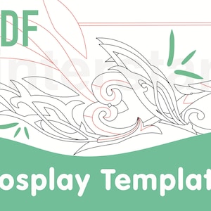 Tighnari’s Hunter’s Path Bow Cosplay Template
