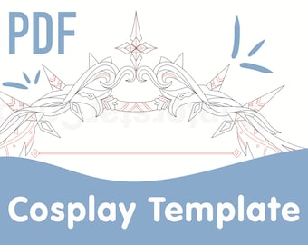 Modelo de cosplay de arco estrela polar