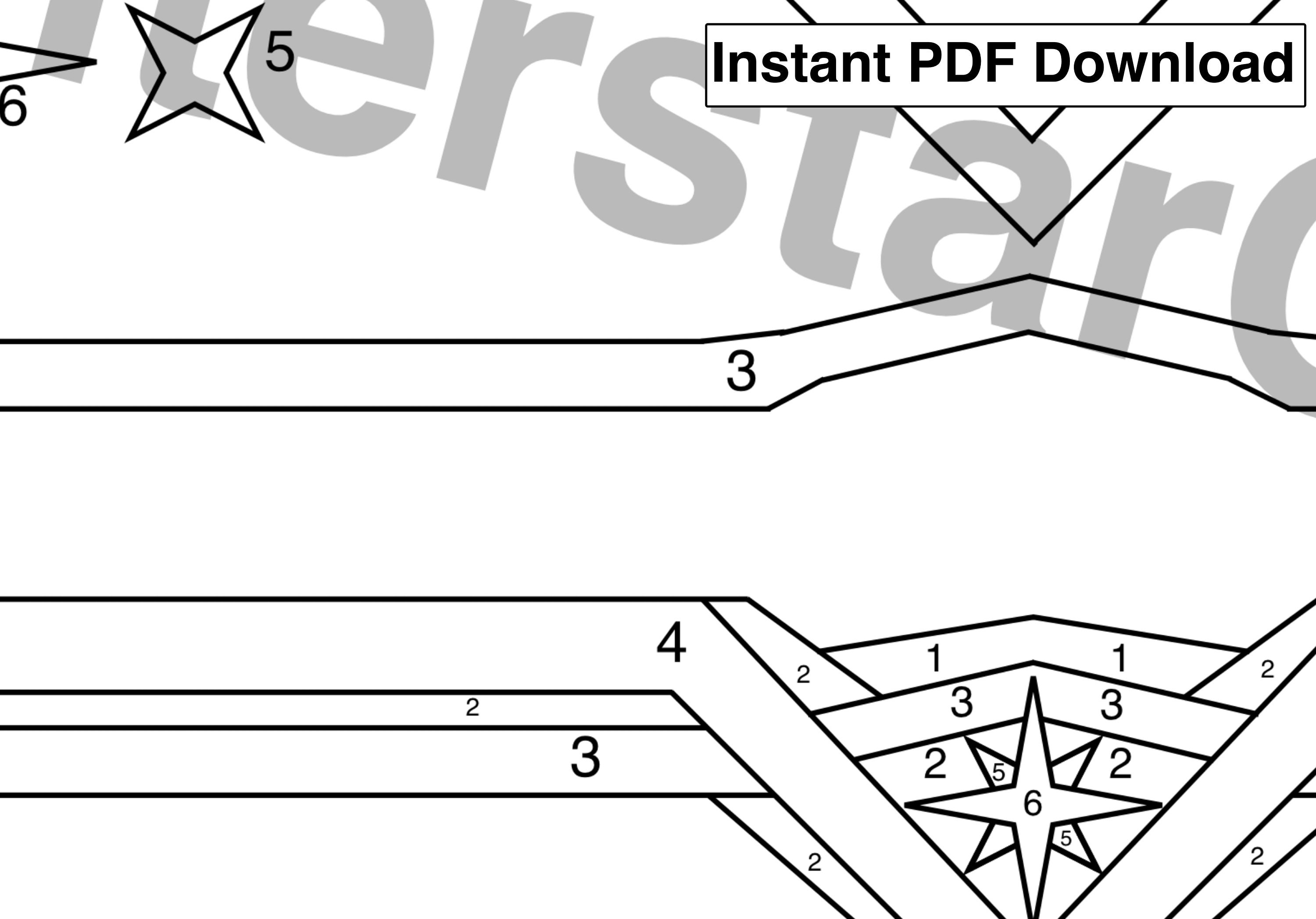 Wonder Woman Tiara Template