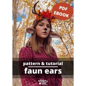 Faun Ears Tutorial Ebook & Pattern image 1