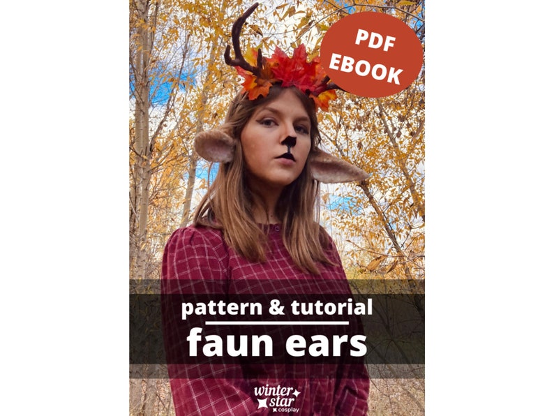 Faun Ears Tutorial Ebook & Pattern image 1