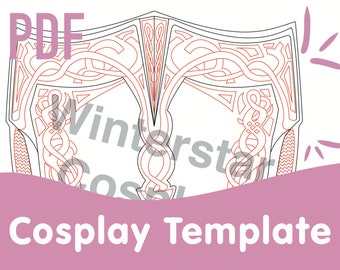 Lady Sif’s Sword & Shield Cosplay Templates