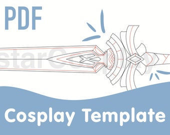 Modèle de cosplay Cool Steel Sword de Kaeya
