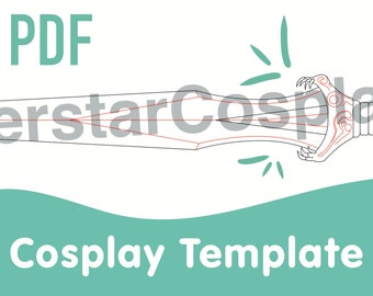 Valkyrie’s Dragonfang Sword Cosplay Template