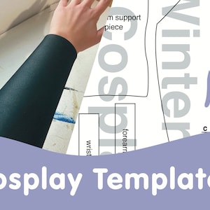 3 Cosplay Arm Bracer Patterns and Instructions for EVA Foam