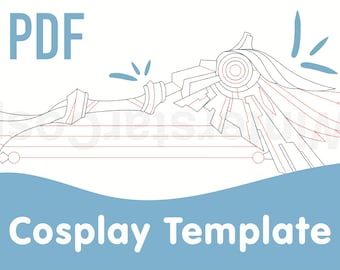 Skyward Harp Bow Cosplay Template