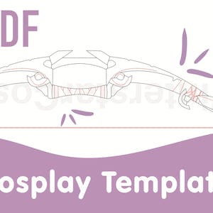 Gorou’s Raven Bow Cosplay Template