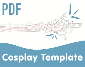 Ayato’s Sword Cosplay Template