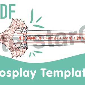 Wonder Woman’s Sword Cosplay Template