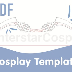 Diona’s Sacrificial Bow Cosplay Template
