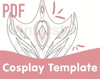 Childe’s Mask Cosplay Template