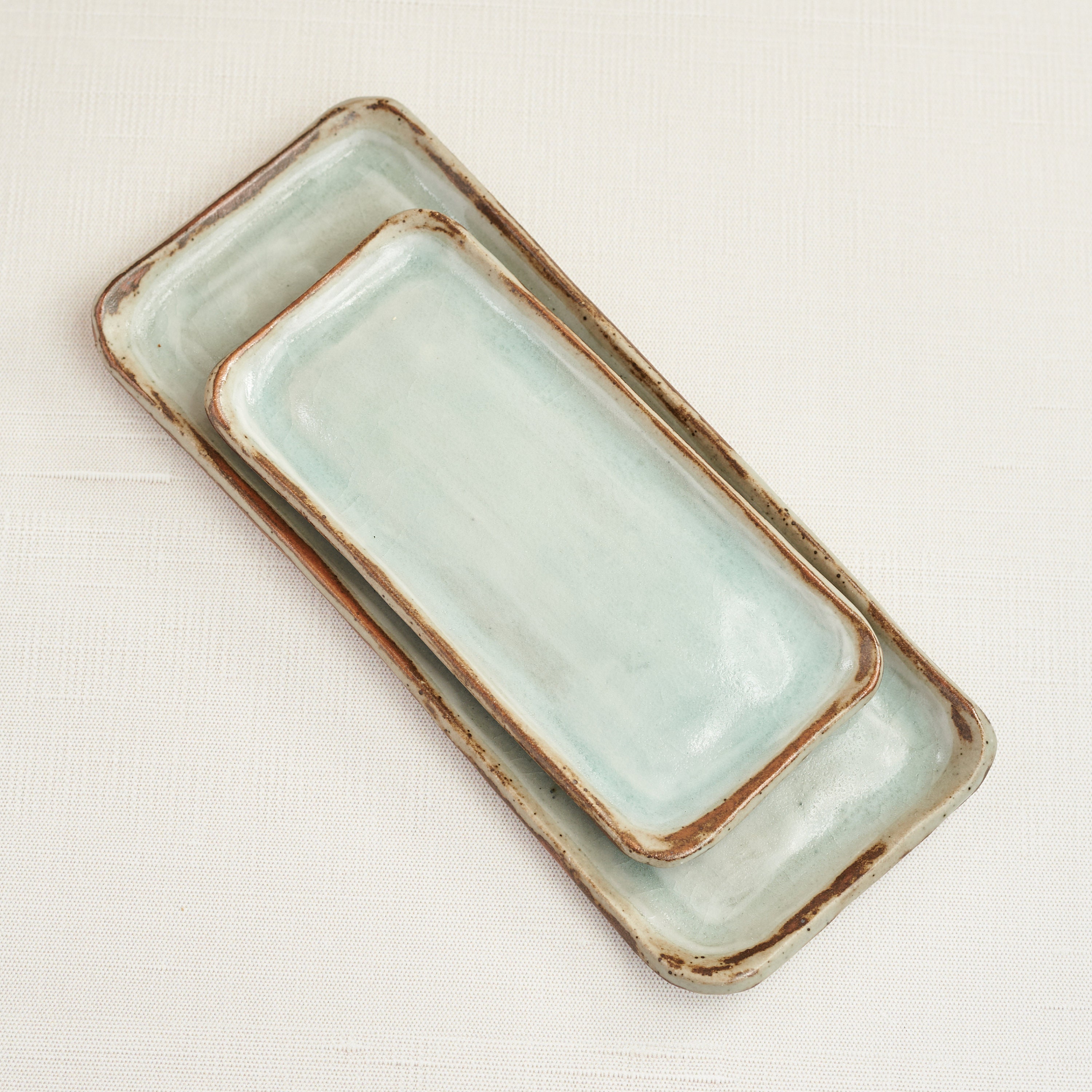 Stacked Tray Set Hand Built Tray Hand Made Trays Hand Etsy