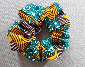 African fabric hair scrunchies Ankara scrunchies African wax hair band large scrunchies hair accessories