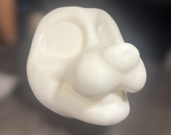 Toony Canine Casted Foam Fursuit Headbase