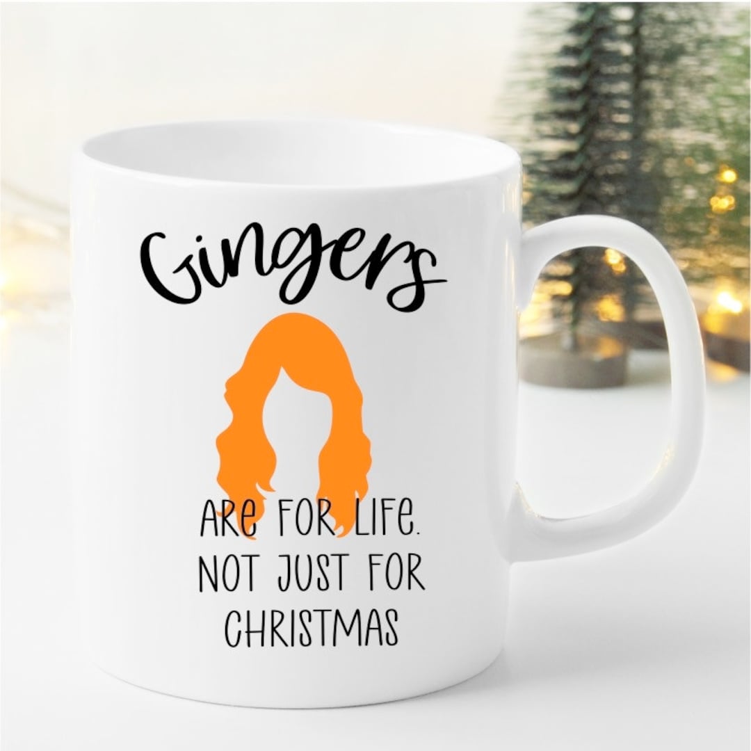 Ginger Gifts, Redhead Gift, Christmas Gift For Wife, Ginger Lives