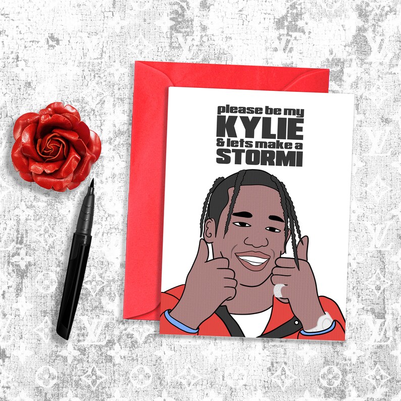 Travis Scott Valentine's Day Card Travis Scott Valentine's Day Card