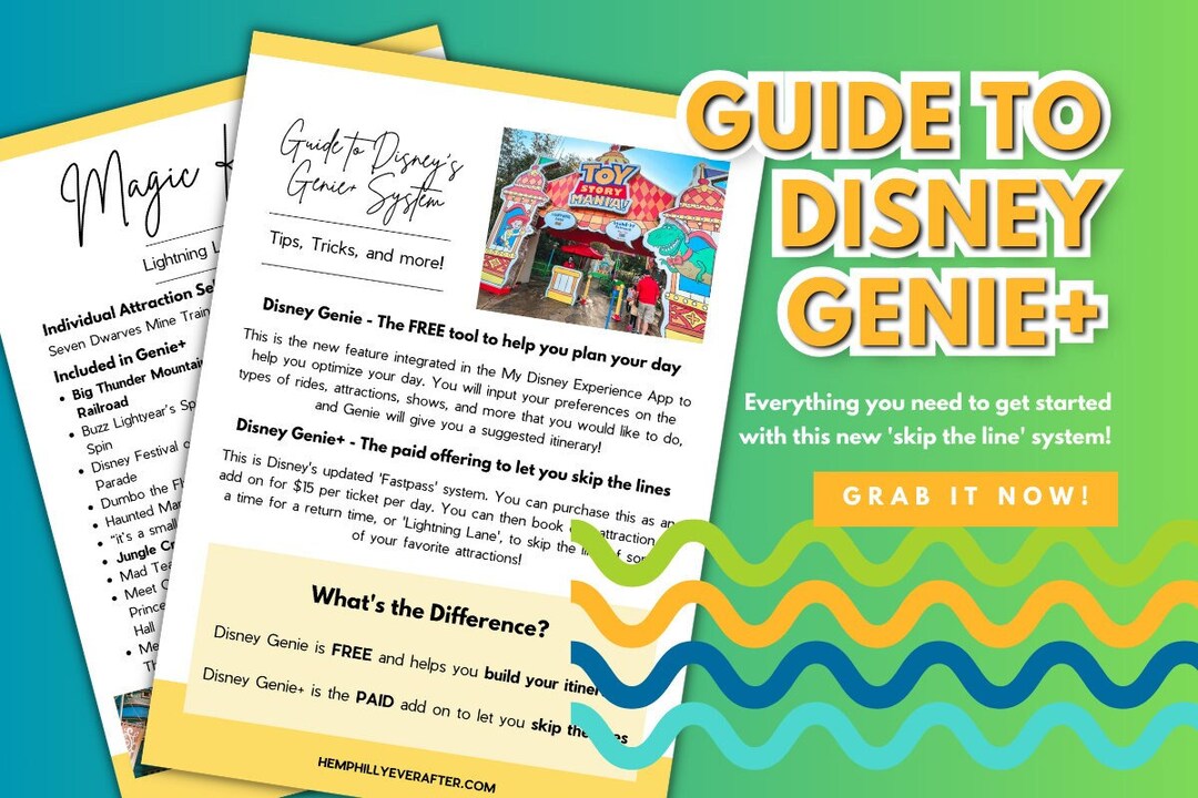 A Full Guide on Using the FREE Version of Disney Genie!