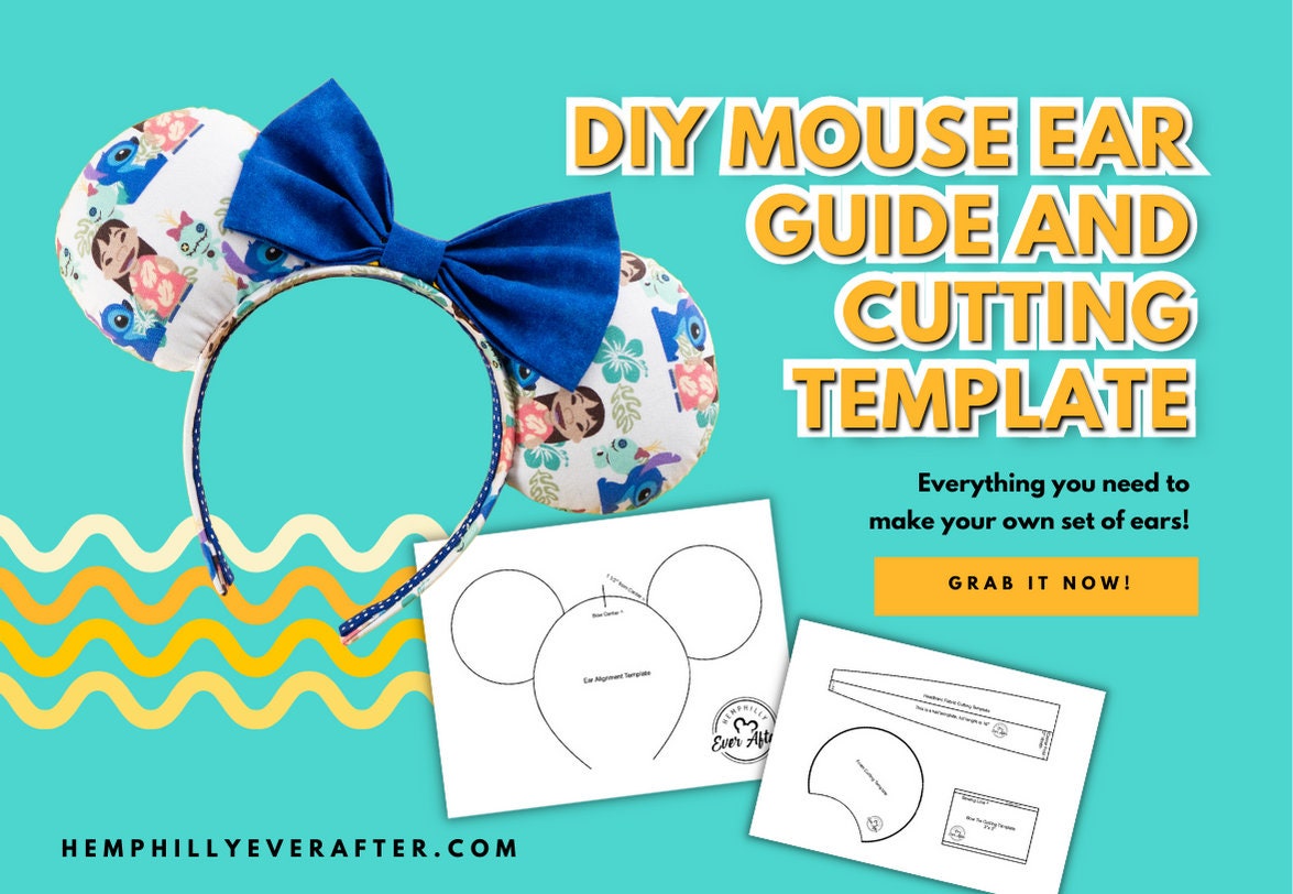 Minnie Mouse Ears Printable