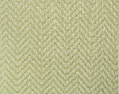 Eco Zig Zag Upholstery Drapery Fabric Green