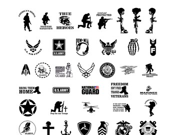 Download Military Svg Bundle Etsy