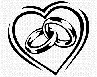 Download Wedding Rings Svg Etsy