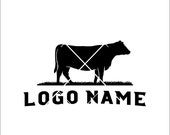 Cattle Farm Cattle Farmer Name Beef Cow Steer Cows Livestock- laser print cut design Sign T-Shirt Image ClipArt download eps png jpeg svg