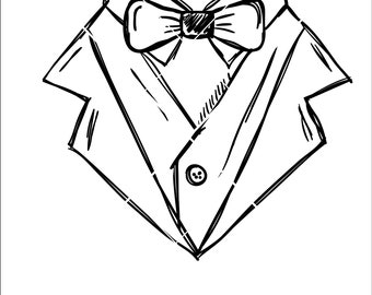 Download Tuxedo Shirt Svg Suit Tie Shirt Bow Tie Laser Cut Print Design Image Clipart Digital Download Epsdxfpngjpegsvg Digital Art Collectibles Tomtherapy Co Il