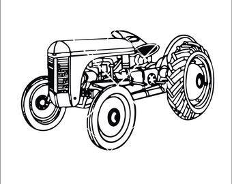 Download Tractor Svg Antique Tractor Old Tractor Collector Tractor Design Farm Equipment Sign Laser Print Cut T Shirt Sign Image Epspngjpegsvg Drawing Illustration Art Collectibles Erfuntahmasbi Ir
