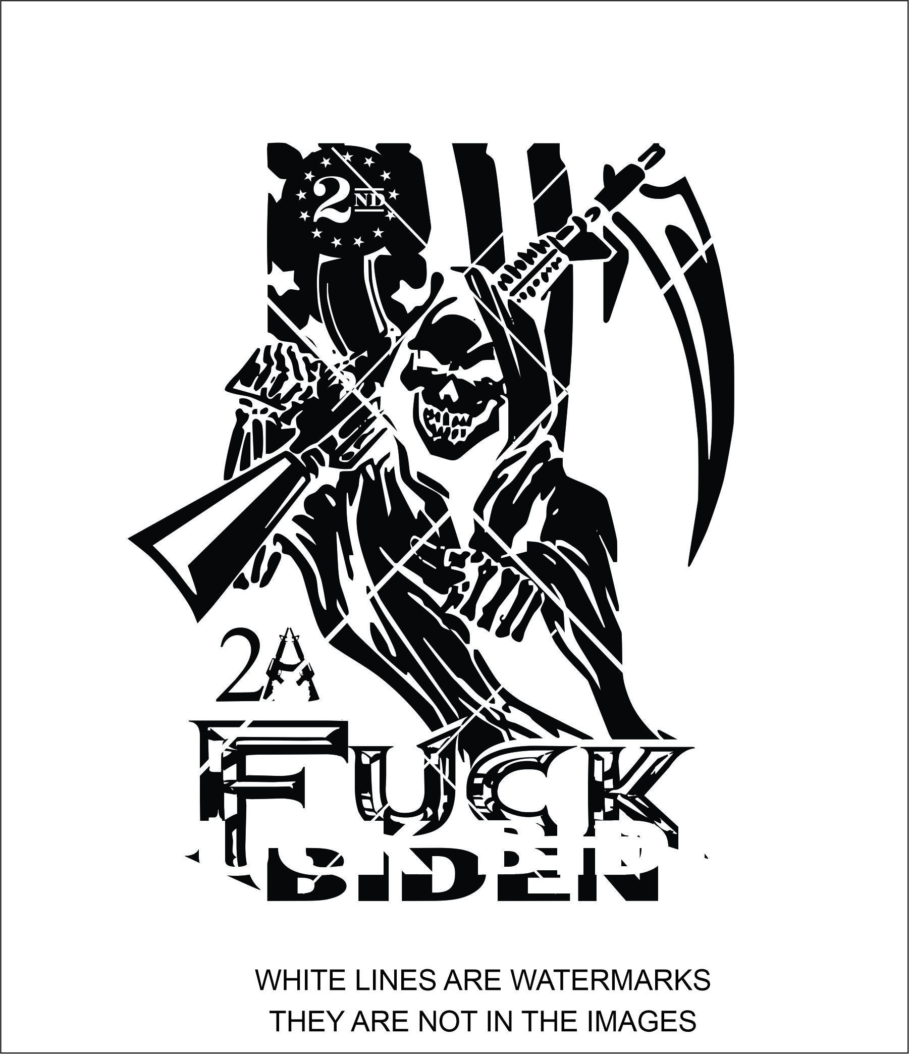 Fuck Biden svg 2A svg 2nd amendment NRA AR15 T-Shirt | Etsy