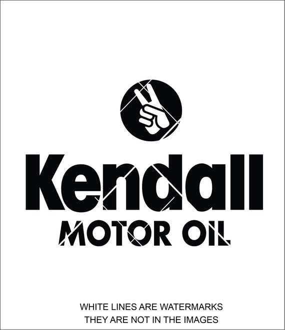 Kendall OIl svg Kendall Motor Oil svg Racing oils Car Truck Etsy