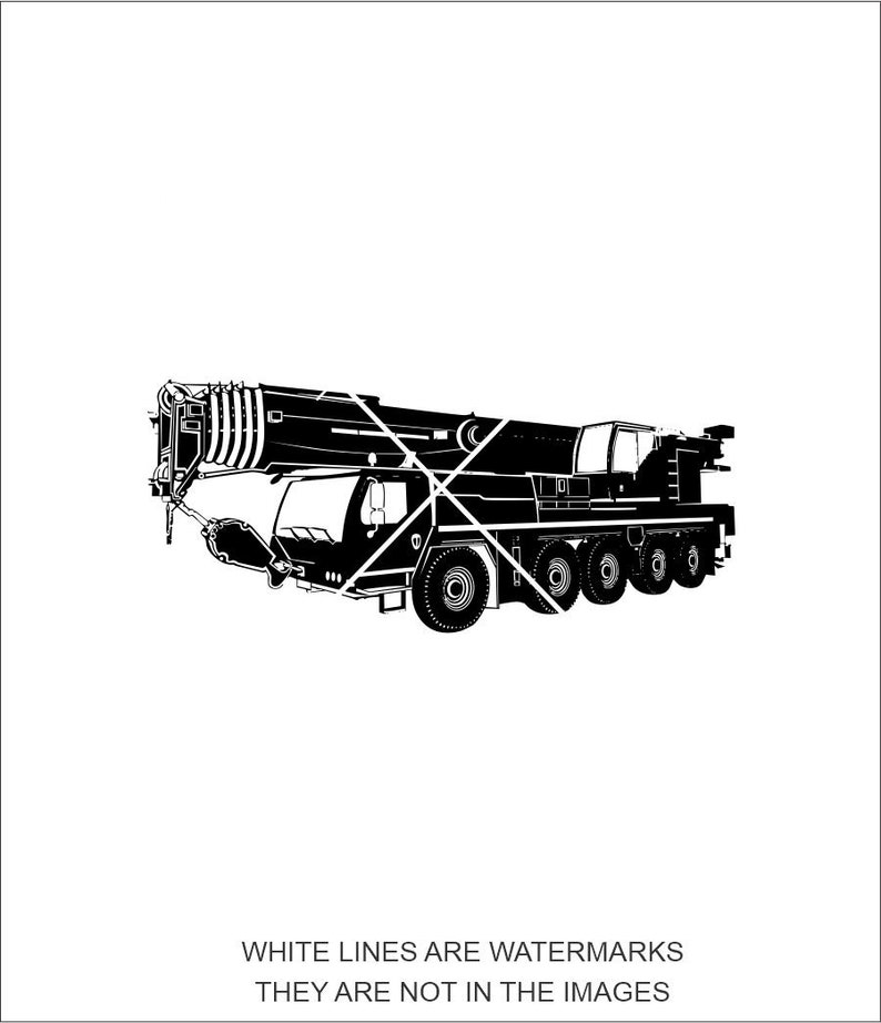 Crane svg Construction Equipment svg Operator svg Heavy Equipment Lift laser print cut design Sign T-Shirt ClipArt download epspngjpegsvg
