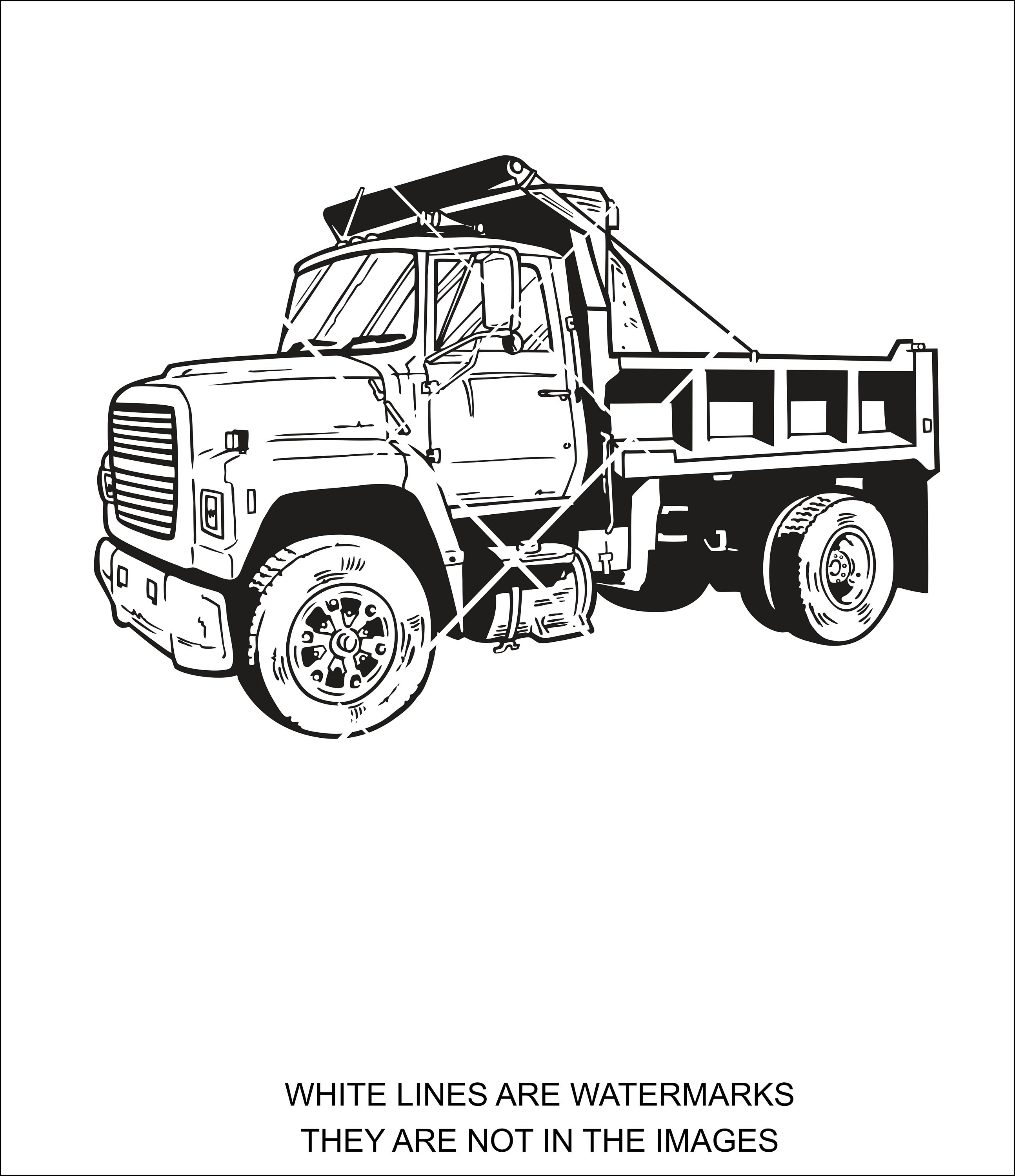 Dump Truck SVG Truck svg Truck Equipment svg Haul rocks svg | Etsy