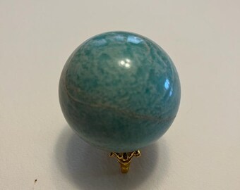 Amazonite Sphere, Natural Amazonite Ball,  Amazonite Healing Gemstone, Amazonite Crystal, Amazonite Crystal
