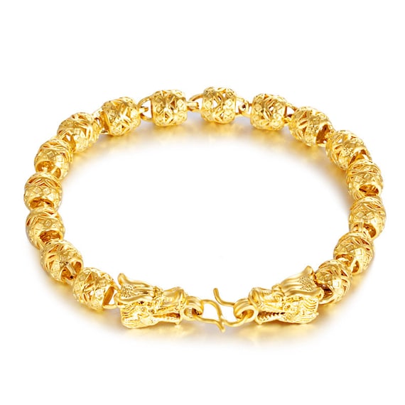 Gold Dragon Bracelet for Men - Sellvinax Jewelry