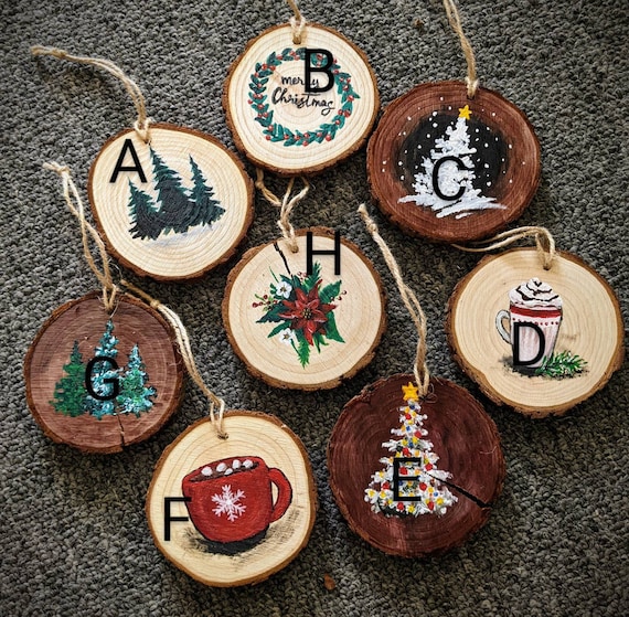 Art Kit: Wooden ornaments/coasters (shipping)