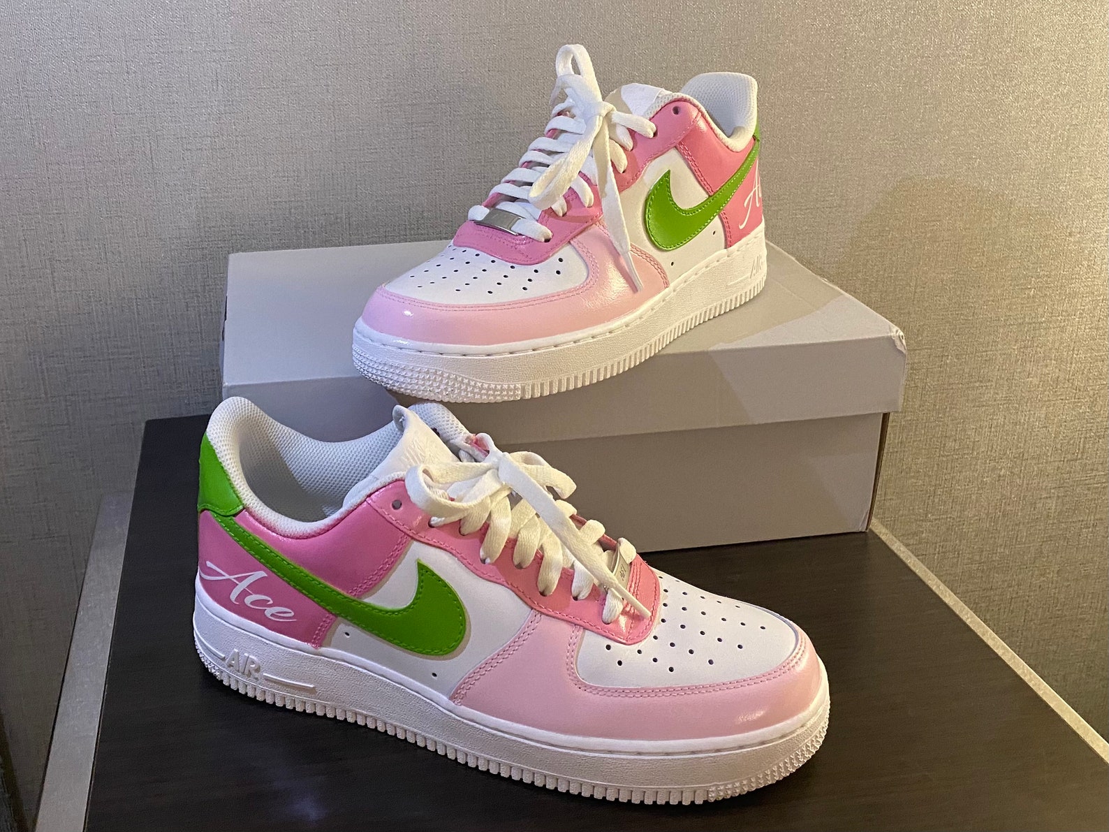 fabric air force ones