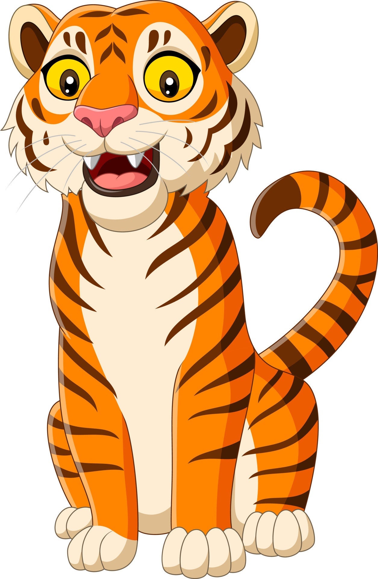 Would You Believe A Tiger Could Be Friendly? - flolx6i