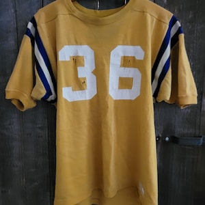 60s Football Jersey - Etsy