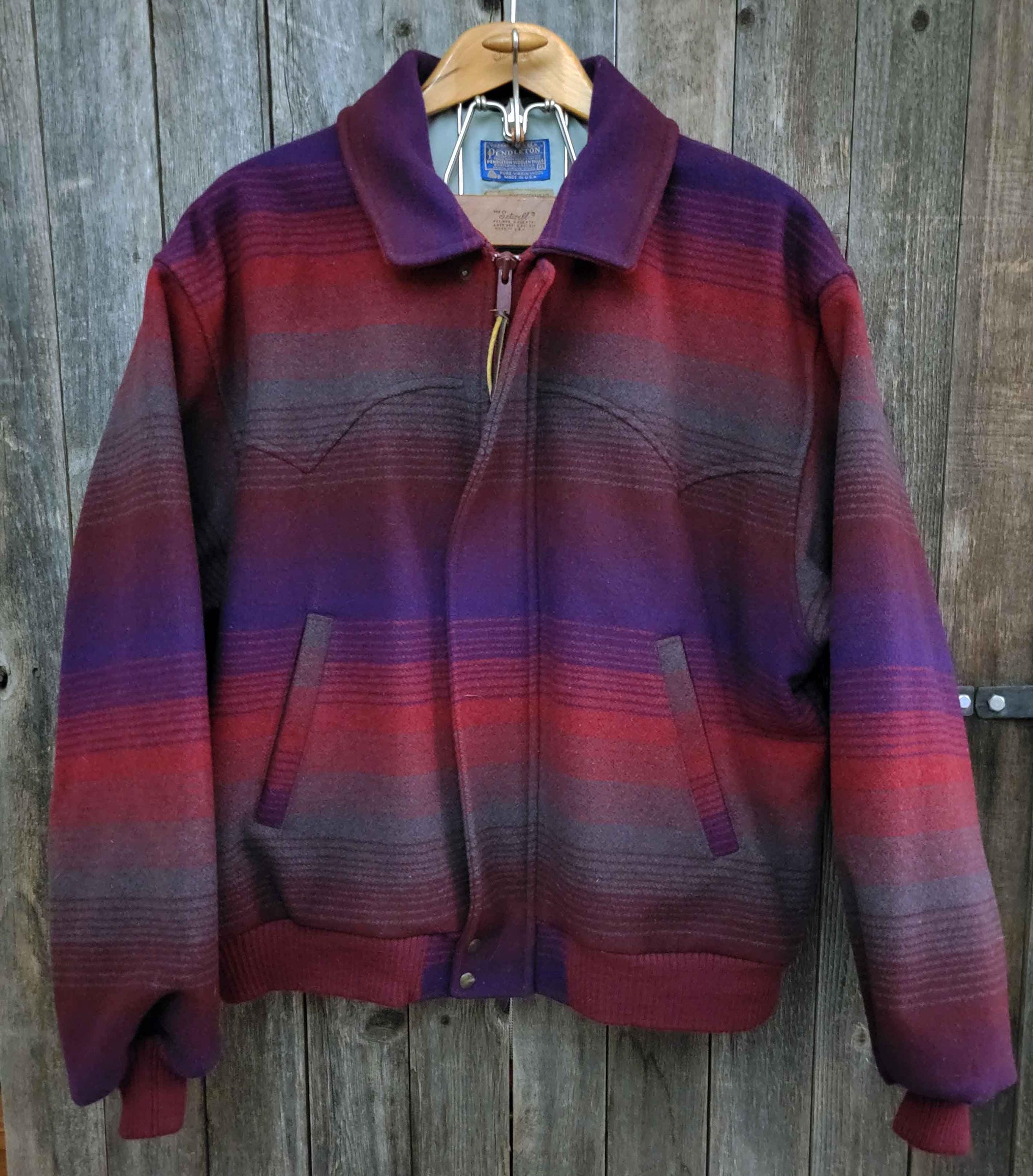 Pendleton Blanket Coat - Etsy